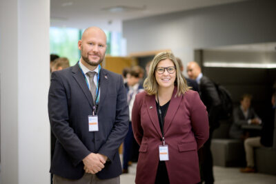 MPF, Robert Grankvist and MSB, Hanna Waerland-Fager in TIETO24