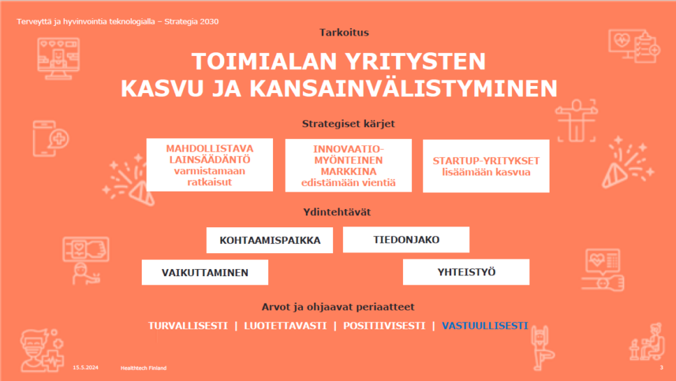 Terveysteknologia ry tarkoitus