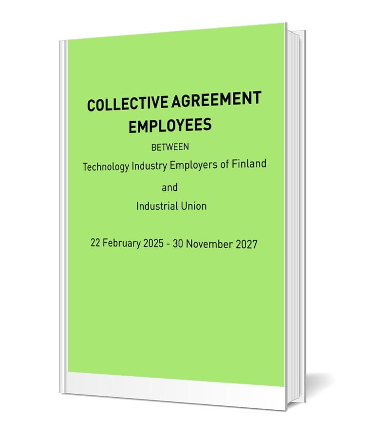 Collective agreement, employees in the technology industries 2025-2027