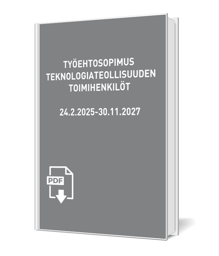 Työehtosopimus, teknologiateollisuuden toimihenkilöt 2025-2027