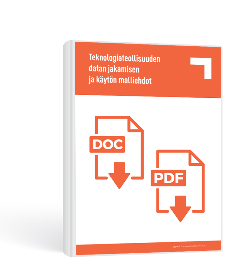 Teknologiateollisuuden datan jakamisen ja käytön malliehdot, suomi, sopimuspohjat word