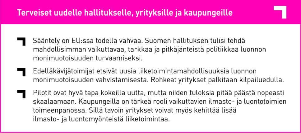 AFRY:n terveiset uudelle hallitukselle, yrityksille ja kaupungeille.